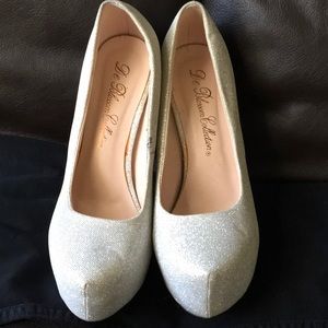 Silver heels